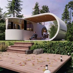 Cabina prefabbricata ecologica esterna